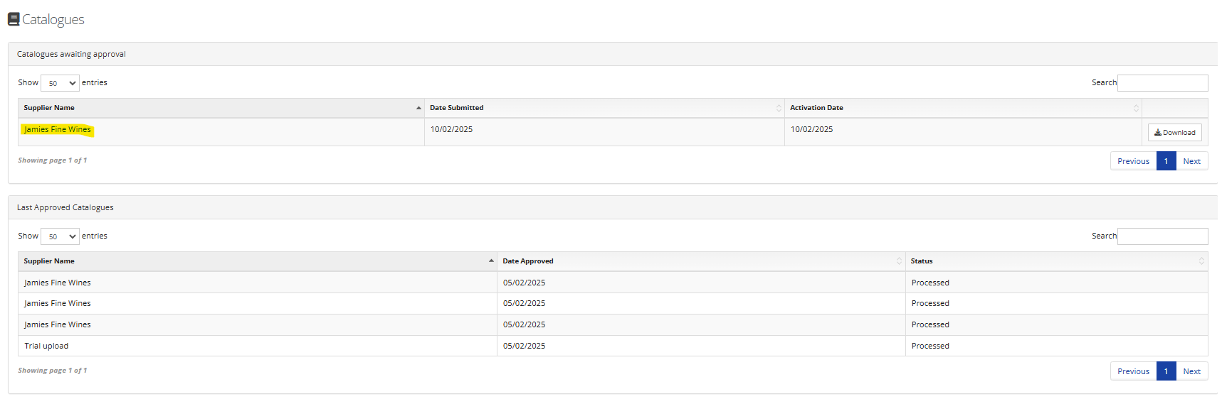 Catalogue approval page.png